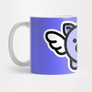 When Pigs Fly: Blue Mug